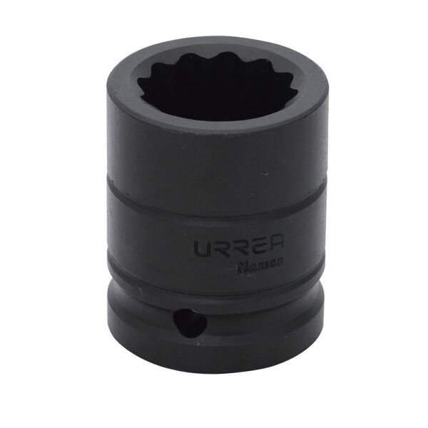 7518T Dado de impacto cuadro de 3/4", 12 puntas, en pulgadas, 1-1/8" Urrea