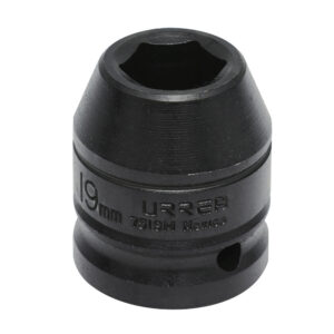 7519M Dado de impacto cuadro de 3/4", 6 puntas, métrico, 19 mm Urrea