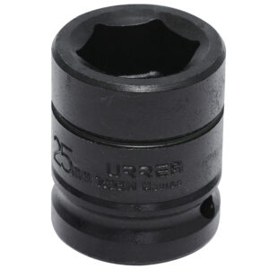 7525M Dado de impacto cuadro de 3/4", 6 puntas, métrico, 25 mm Urrea