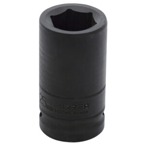 7525ML Dado de impacto largo cuadro de 3/4", 6 puntas, métrico, 25 mm Urrea