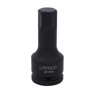 759022M Dado de impacto con punta hexagonal cuadro de 3/4", métrico, 22 mm Urrea