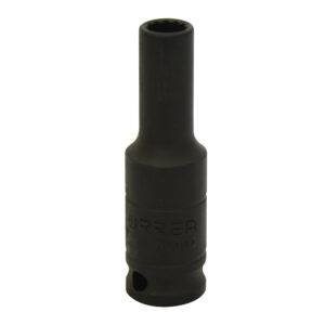 7710 Dado de impacto largo cuadro de 3/8", 12 puntas, en pulgadas, 5/16" Urrea