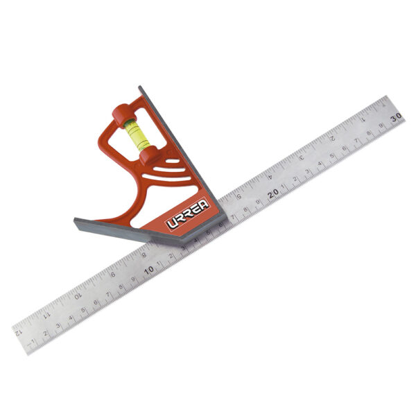 800212 Escuadra combinación magnética con mango de zamac 12" Urrea