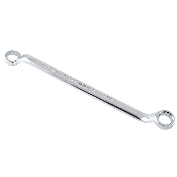 81314 Llave de estrías pulido espejo de 45° métrica, 12 puntas, 13 x 14 mm Urrea