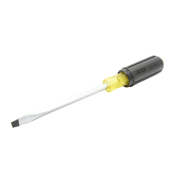 9424 Destornillador con mango cushion grip, punta plana barra cuadrada 3/8" x 12" Urrea