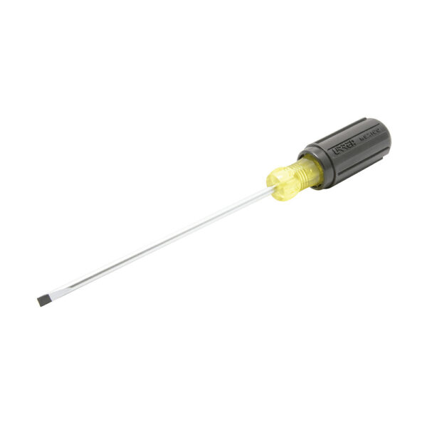 9435 Destornillador con mango cushion grip, punta cabinet barra redonda 3/16" x 8" Urrea