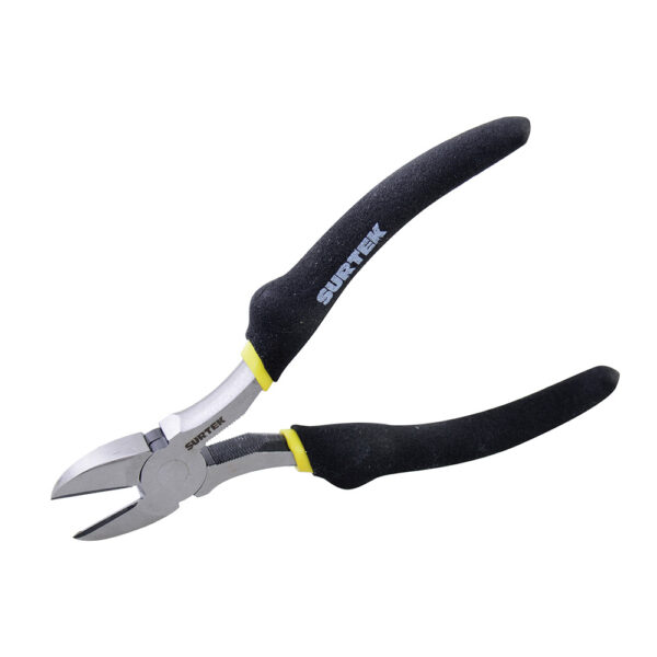 946 Pinza para electricista con mango rubber grip de 6" corte diagonal Surtek