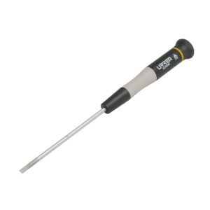 Destornillador de precisión ESD anti-estáticos, punta plana 15/128" x 2-15/16" Urrea