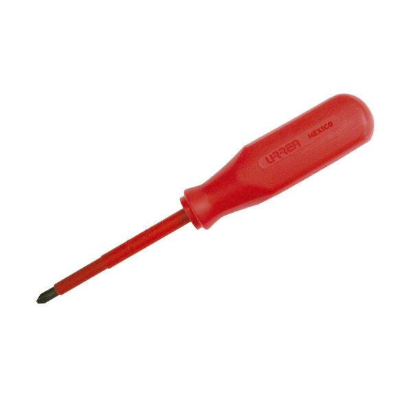 9702 Destornillador rojo 1000 V, punta phillips #2 x 3-15/16" Urrea