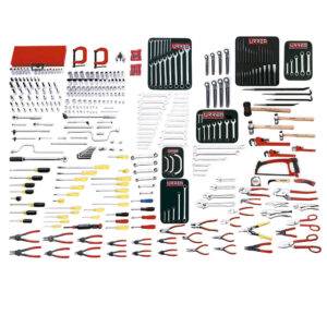99520 Juego maestro industrial combinado 398 piezas, sin gabinete Urrea