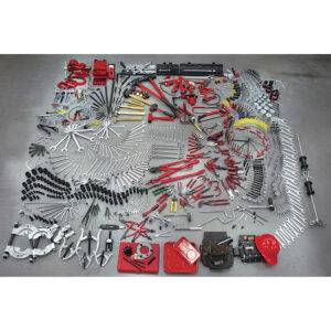 99822 Juego maestro industrial combinado 933 piezas, sin gabinete Urrea