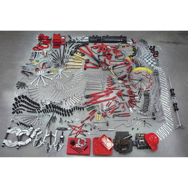 99822 Juego maestro industrial combinado 933 piezas, sin gabinete Urrea