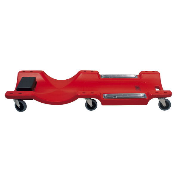 9991 Cama para mecánico plástica, 6 ruedas giratorias, 40" Urrea