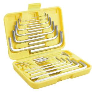 ALLF25 Juego de llaves hexagonales tipo "L", combinadas, 25 piezas en rack Surtek
