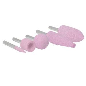 APM5A Juego de puntas montadas óxido de aluminio rosas tipo A, 5 piezas Urrea