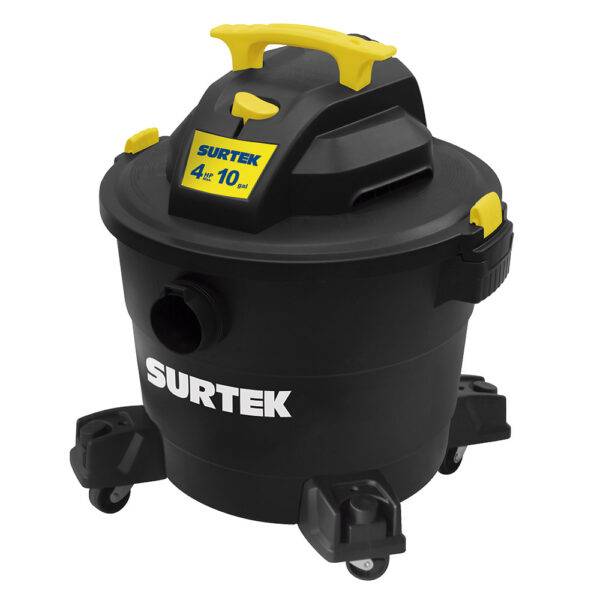 AS510A Aspiradora de plástico 10 galones, 4 HP 120 V Surtek