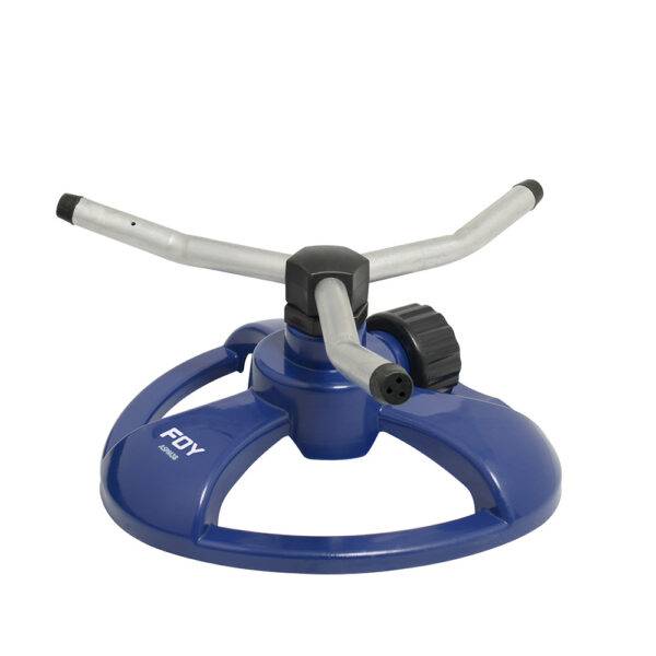 ASPM3B Aspersor estacionario con base metálica de 3 brazos, 3/4" GHT Foy