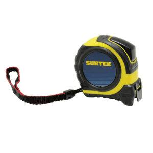 Flexómetro con carcasa rubber grip 8 m x 1" Surtek