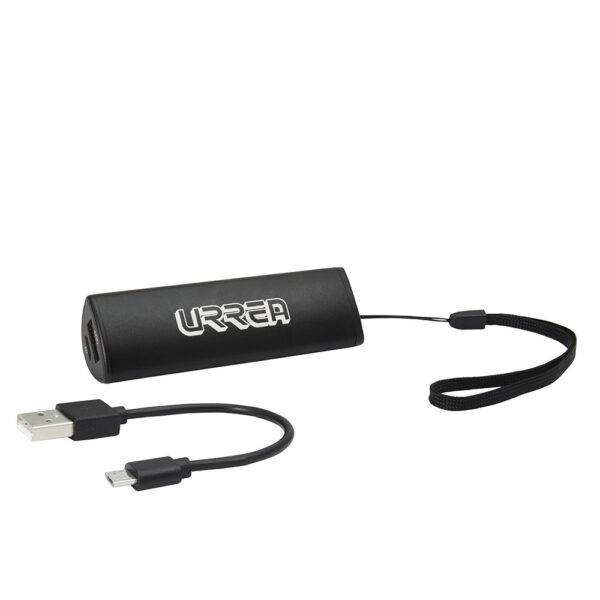 Banco de energía portátil metálico 2,200 mAh Urrea