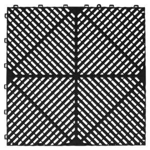 Baldosa central para piso modular 40 X 40 cm, 25 piezas Surtek