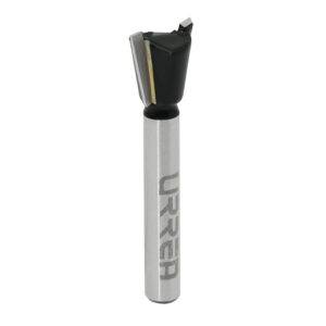 BR1401 Broca para router de acero con cola de pato 1/4" zanco de 1/4" Urrea