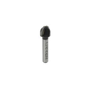 Broca para router de acero de media caña 3/8" zanco de 1/4" Urrea