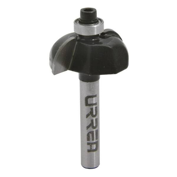 BR1422 Broca para router de acero bocel cuarto con balero 1-1/8" zanco de 1/4" Urrea