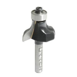 BR1424 Broca para router de acero pecho de paloma con balero 1-3/8" zanco de 1/4" Urrea