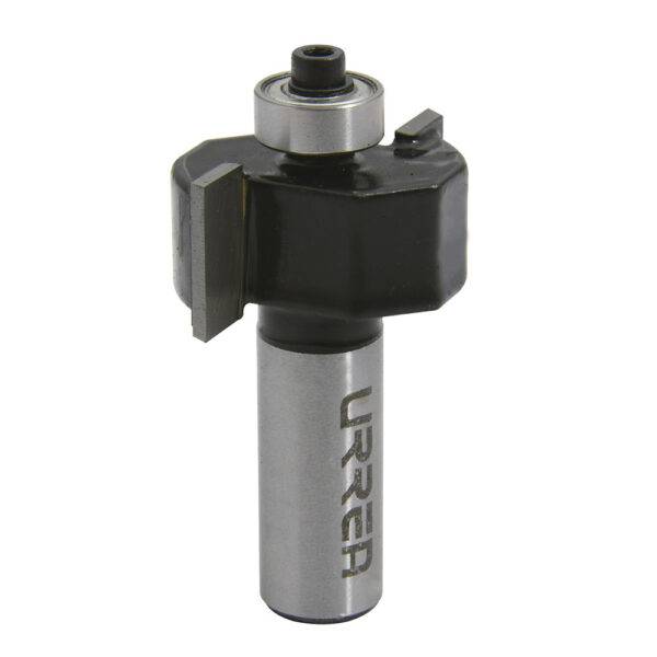 BR1426 Broca para router de acero rebajadora con balero 1-1/4" zanco de 1/4" Urrea