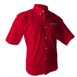 CAMC201X Camisa de manga corta para caballero color rojo talla XL Urrea