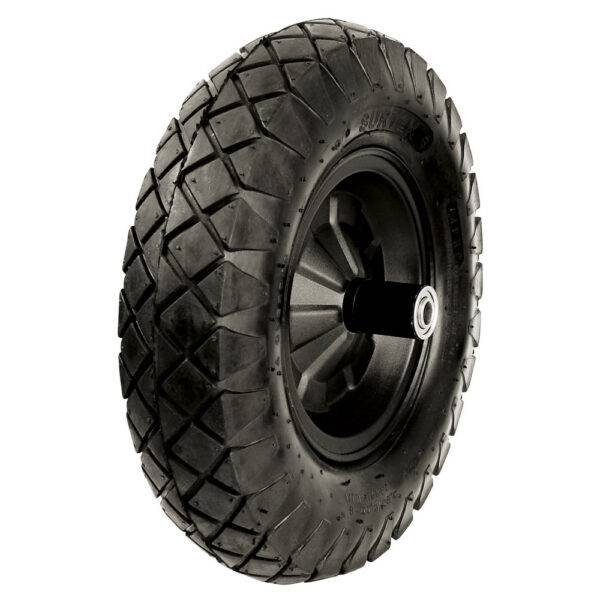 CATL4 Llanta neumática reforzada de 4 capas de 16" con rin para carretilla Surtek