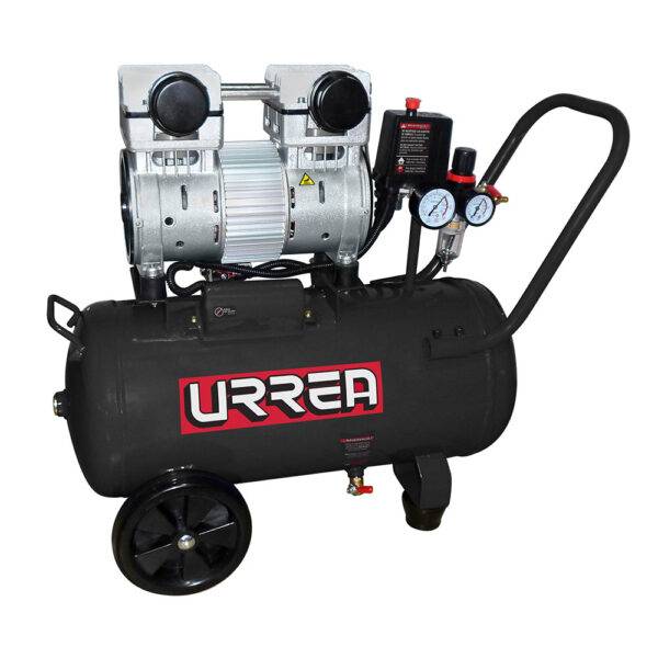 COMP824L Compresor de aire eléctrico libre de aceite 24L, 1.5HP, 127V Urrea