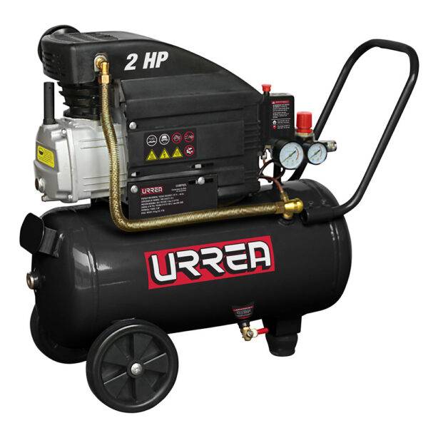 COMP825 Compresor de aire eléctrico lubricado 25L, 2HP, 127V Urrea