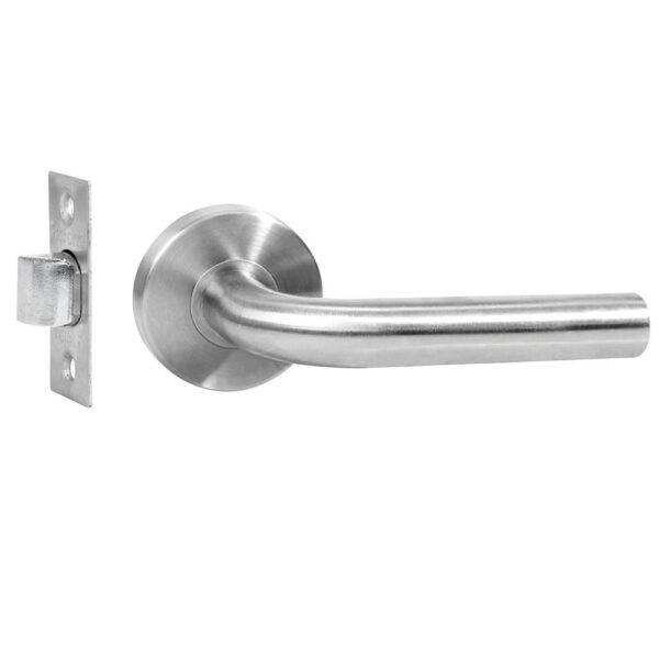 CPF1-10S-US32D Manija tubular Calabria función de paso, acero inoxidable, en caja Proforza