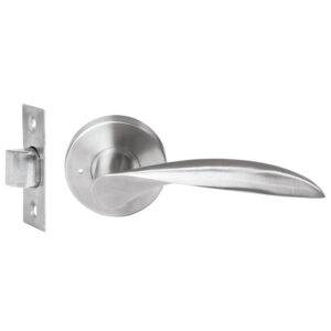 CPF3-40-US32D Manija tubular Messina función privacía, acero inoxidable, en caja Proforza