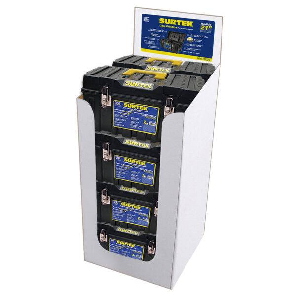 CPSC20E Despachador para cajas plásticas, 10 piezas Surtek