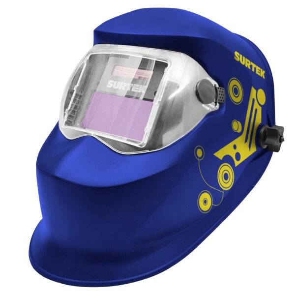 CSS01 Careta electrónica para soldar con panel solar, alarma de batería baja Surtek