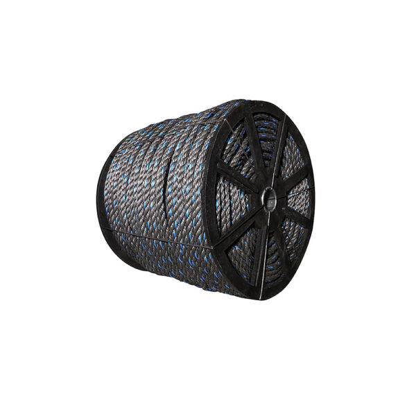 Cuerda de polipropileno gris en carrete 8 mm Surtek