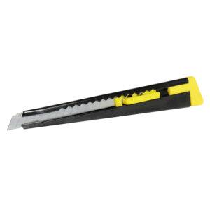 CUTF13 Cutter con cuerpo metálico de 9 mm, cambio automático de navaja Surtek