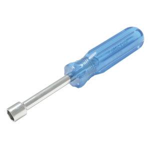 D3508 Destornillador con mango azul, de caja en pulgadas 1/4" x 3" Surtek
