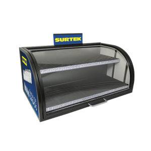 DDAD Rack despachador de mostrador para dados 63.5 x 30.5 x 32.3 cm Surtek