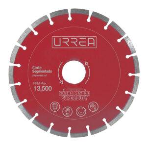 DDES7 Disco de diamante segmentado, 7" Urrea