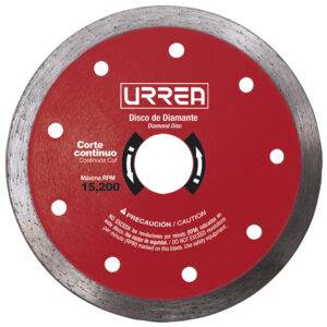 DDIC45 Disco de diamante continuo, 4-1/2" Urrea