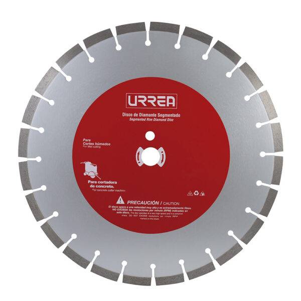 DDIS20 Disco de diamante para cortadora de concreto, 20" Urrea