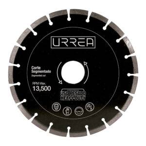 DDPS9 Disco de diamante segmentado, 9" Urrea