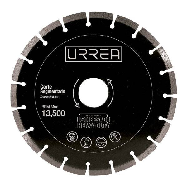 Disco de diamante segmentado, 9" Urrea