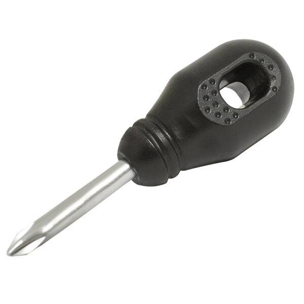 DPR71 Destornillador con mango negro, tipo trompo punta Phillips #2 x 1-3/8" Foy