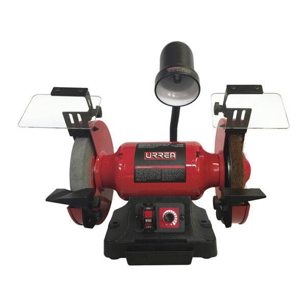 EB1008 Esmeril de banco con base de acero 8" 3/4 HP 570 W 120 V, 3400 RPM Urrea