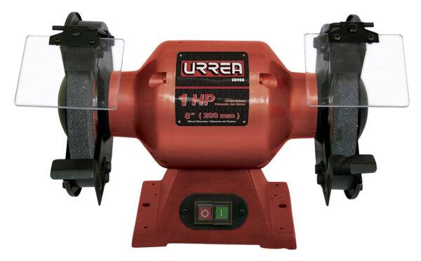 Esmeril de banco 8" 1 HP 750 W 127 V, 3450 RPM Urrea