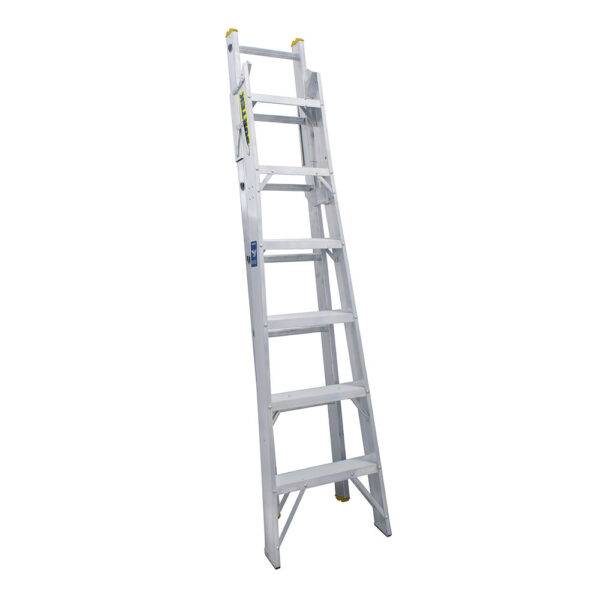 EC13 Escalera convertible tipo II de aluminio con 13 peldaños Surtek